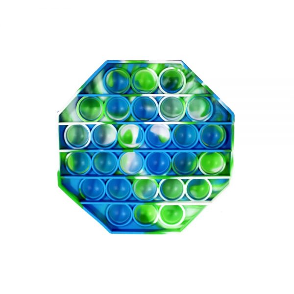 rainbow octagon pop it