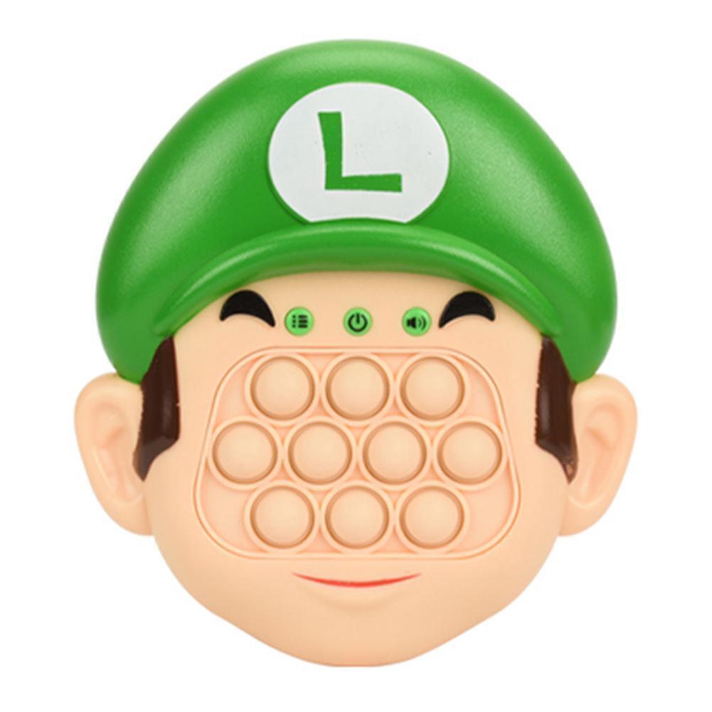 Electronic Pop It Game Controller Toy - Luigi