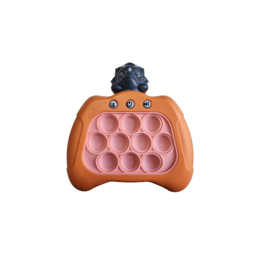 ORANGE DINOSAUR - Electronic Pop It Game Controller Sensory Toy